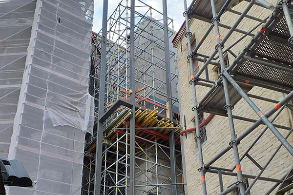 chantier cathédrale saint-bavon