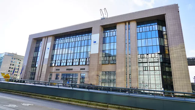 Extérieur du bâtiment Justus Lipsius