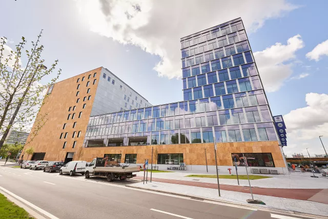 Nouveau bâtiement de la zone de police d'anvers 