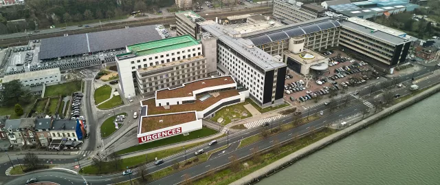 Jaarlijkse energiebesparing van 16% bij het CHR Sambre et Meuse