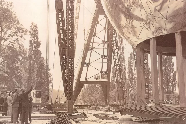 photo ancienne construction