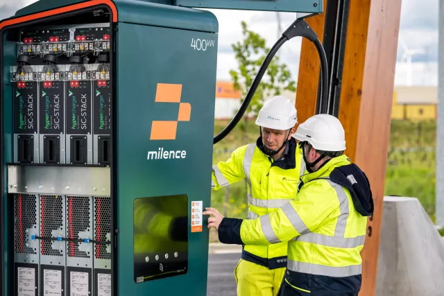 Collègues d'Equans qui travaillent sur le projet Milence